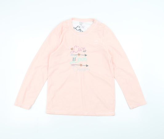 LOVE TO LOUNGE Womens Pink   Pullover Jumper Size 6