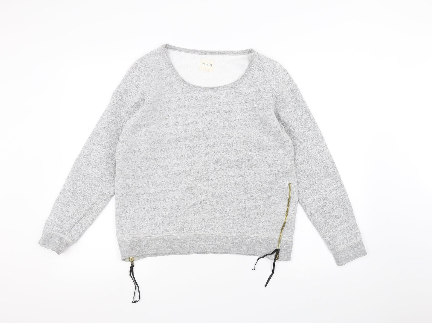 Selected Womens Grey   Pullover Jumper Size M