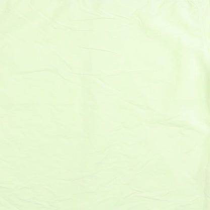 Mens UK Size M m&s Green  Button-Up Short Sleeve Casual Shirt