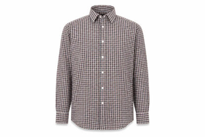 Mens UK Size 15 bw White  Button-Up Long Sleeve Casual Shirt