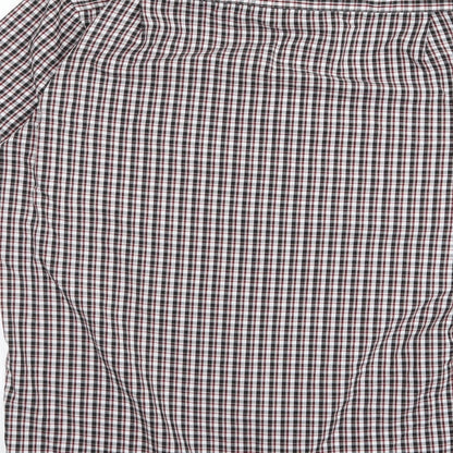 Mens UK Size 15 bw White  Button-Up Long Sleeve Casual Shirt