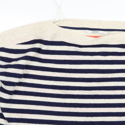 Dickens & jones Womens Multicoloured Striped  Pullover Jumper Size M  - v