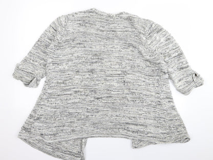 geirge Womens Grey   Cardigan Jumper Size 8