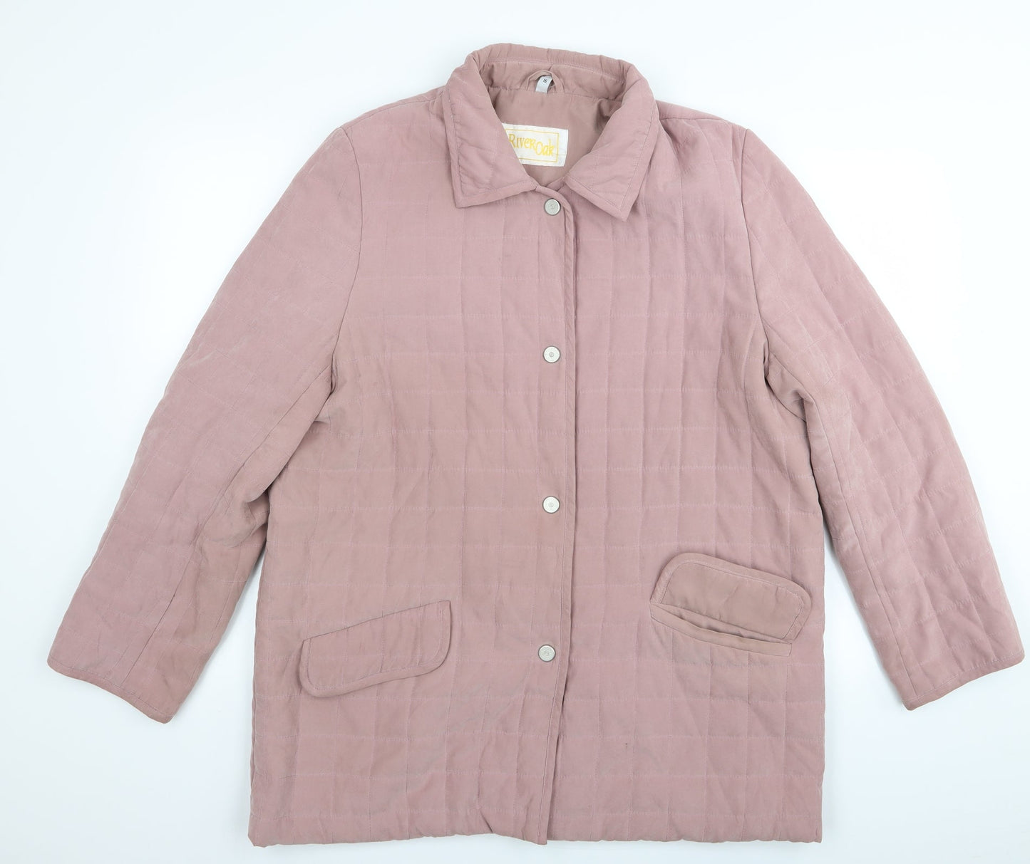 Womens UK Size 16 Preworn Pink Jacket