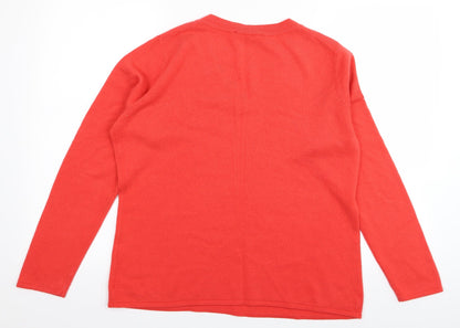 binmarche Womens Red   Pullover Jumper Size 16