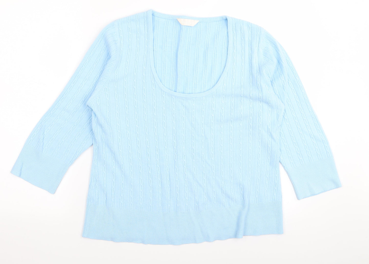 Preworn Womens Black   Pullover Jumper Size 18