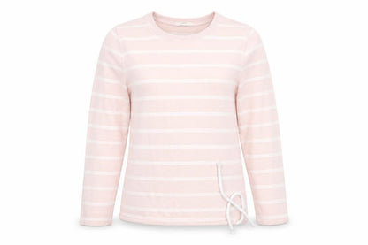 geirge Womens Pink Striped Rayon Pullover Jumper Size 14