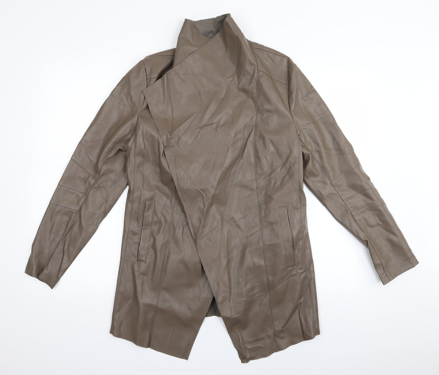 Womens UK Size 14 Preworn Brown Jacket