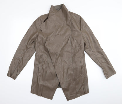 Womens UK Size 14 Preworn Brown Jacket