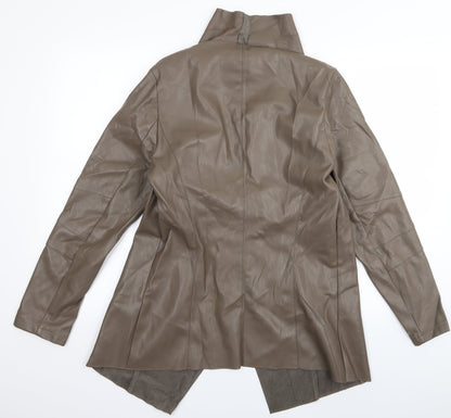 Womens UK Size 14 Preworn Brown Jacket