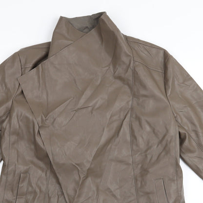 Womens UK Size 14 Preworn Brown Jacket