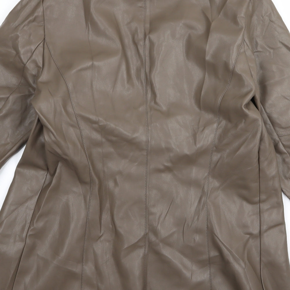 Womens UK Size 14 Preworn Brown Jacket