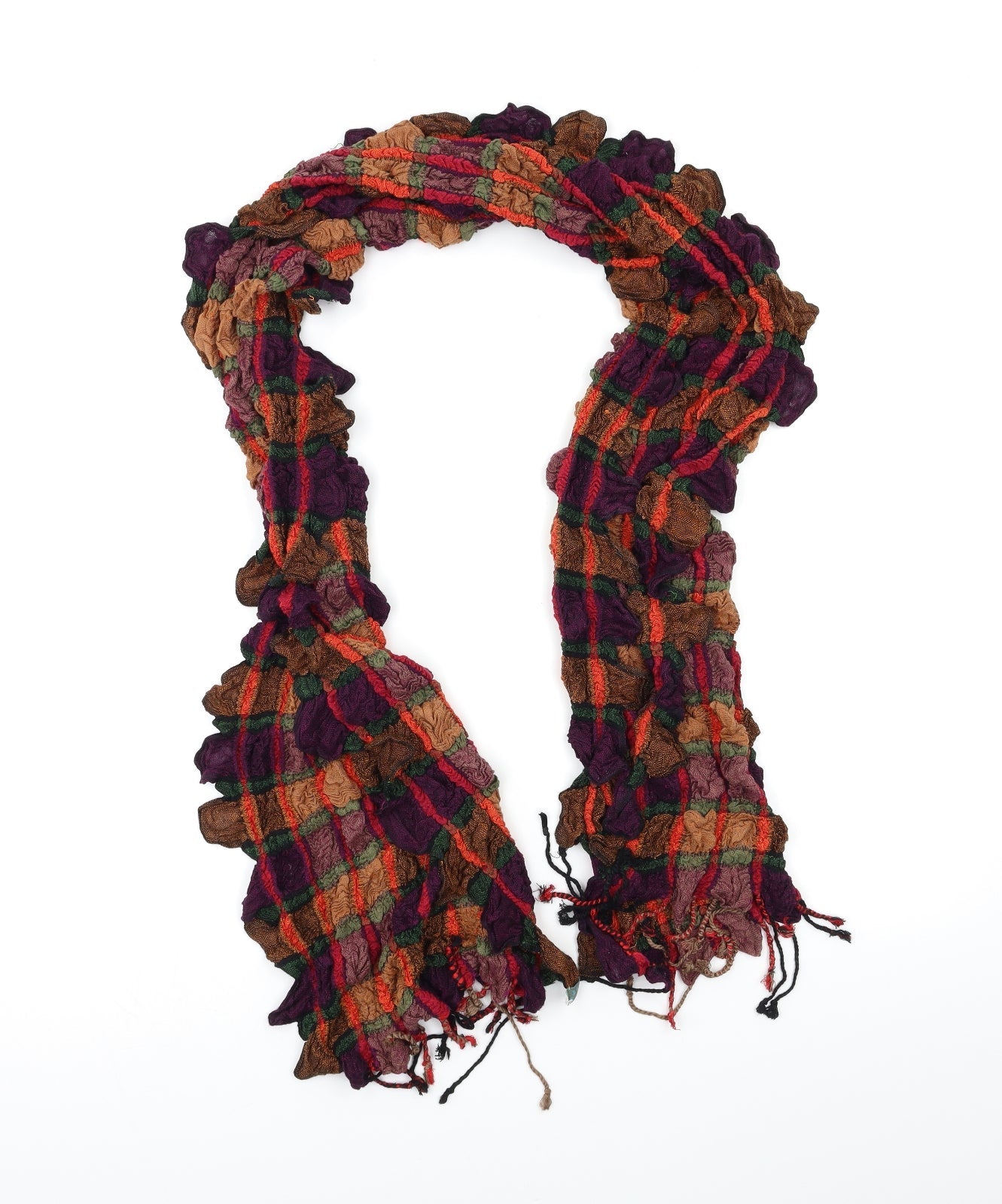 Mint Womens Multicoloured Check   Scarf