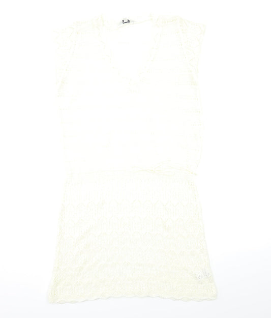 M&Co  Womens Beige  Rayon Jumper Dress  Size 14