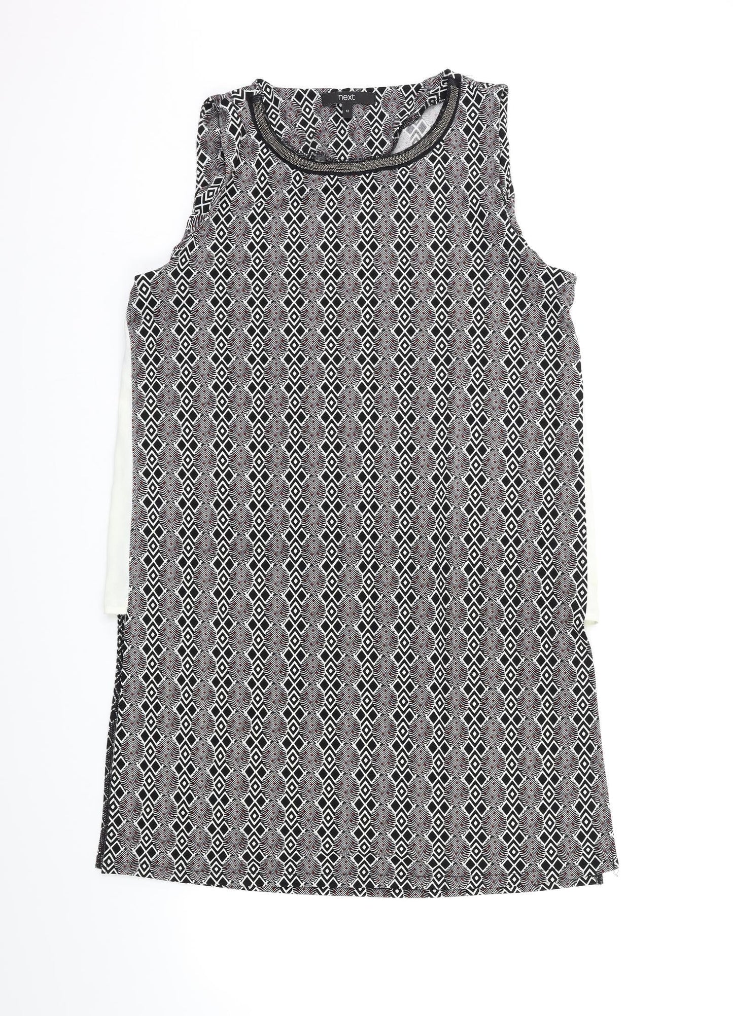 NEXT Womens Multicoloured Geometric  Shift  Size 12
