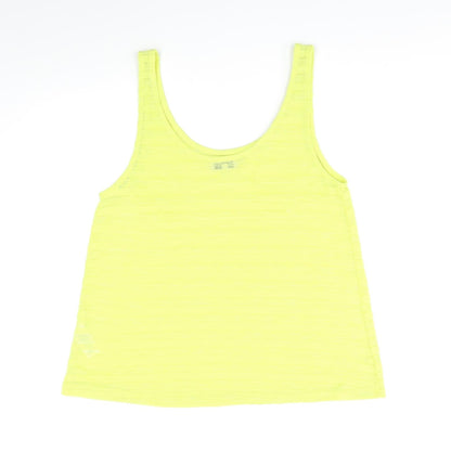 Matalan Womens Yellow   Basic Tank Size 14