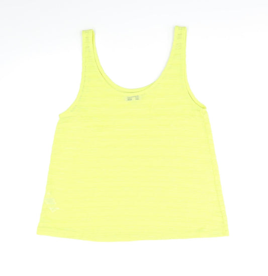 Matalan Womens Yellow   Basic Tank Size 14