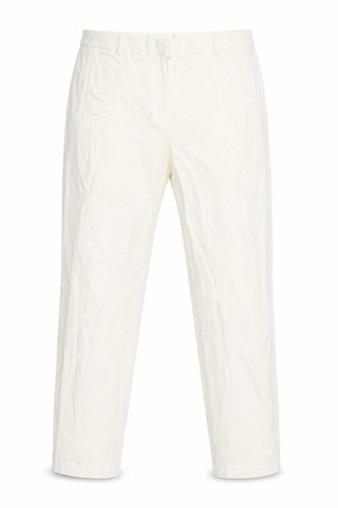 Womens UK Size 12 Preworn Regular Fit  Ivory Trousers