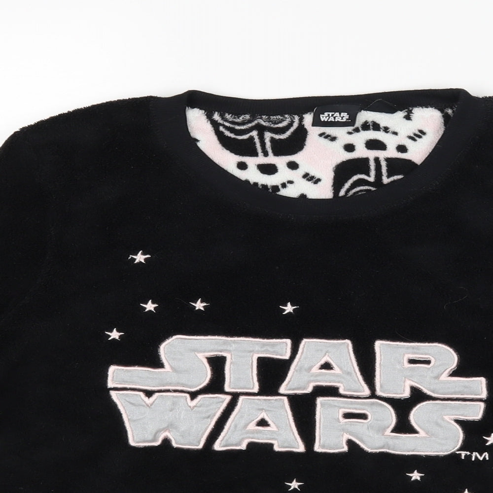 Love to lounge Girls Black   Pullover Jumper Size 14-15 Years  - STAR WARS