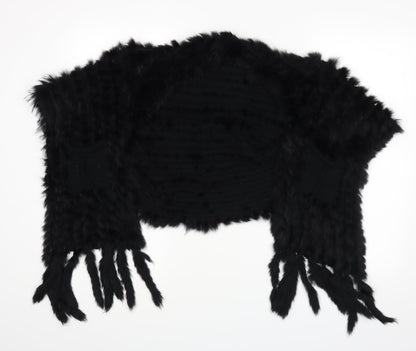 Womens UK Size  Preworn Black Wrap