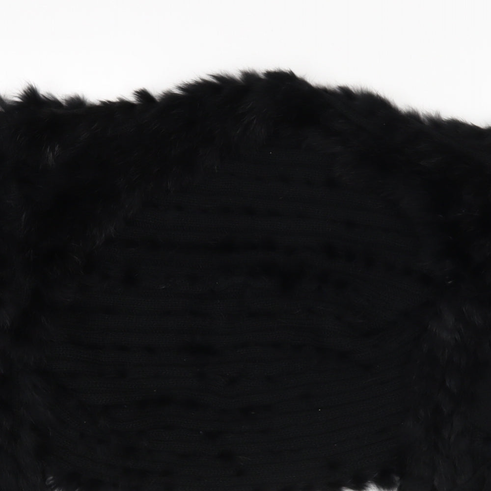 Womens UK Size  Preworn Black Wrap