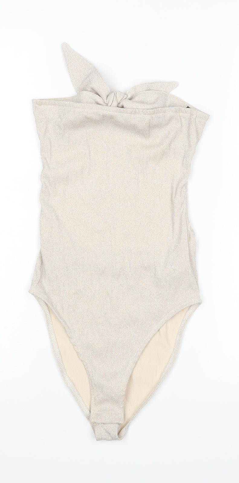 Topshop Womens Beige   Playsuit One-Piece Size 10