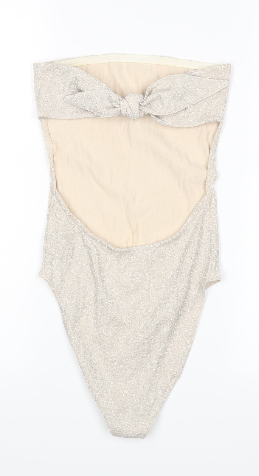 Topshop Womens Beige   Playsuit One-Piece Size 10