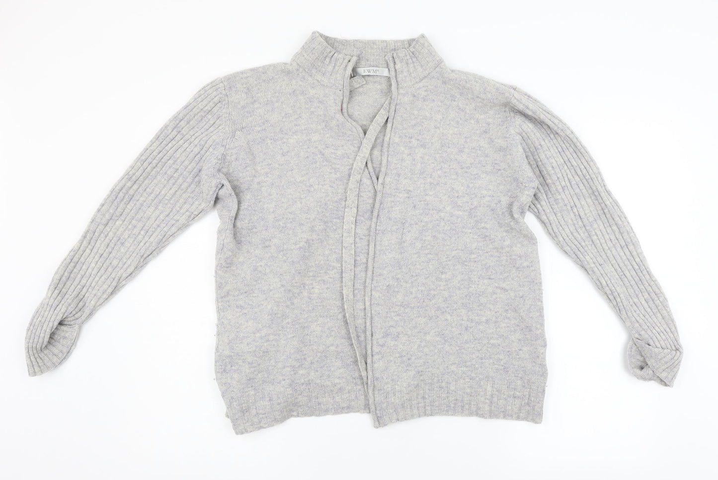 EWM Womens Grey   Cardigan Jumper Size XL