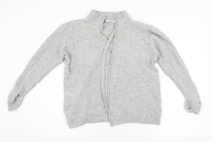 EWM Womens Grey   Cardigan Jumper Size XL