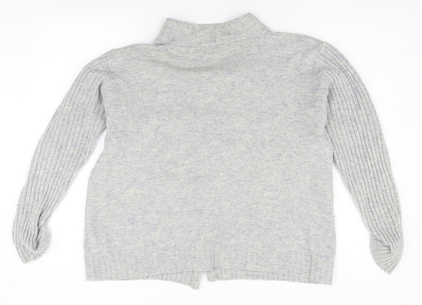 EWM Womens Grey   Cardigan Jumper Size XL