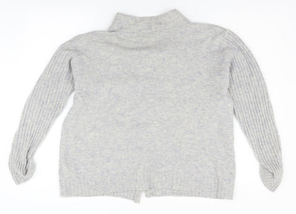 EWM Womens Grey   Cardigan Jumper Size XL
