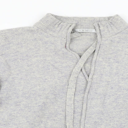 EWM Womens Grey   Cardigan Jumper Size XL