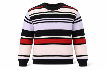 H&M Womens Multicoloured Striped  Pullover Jumper Size XS