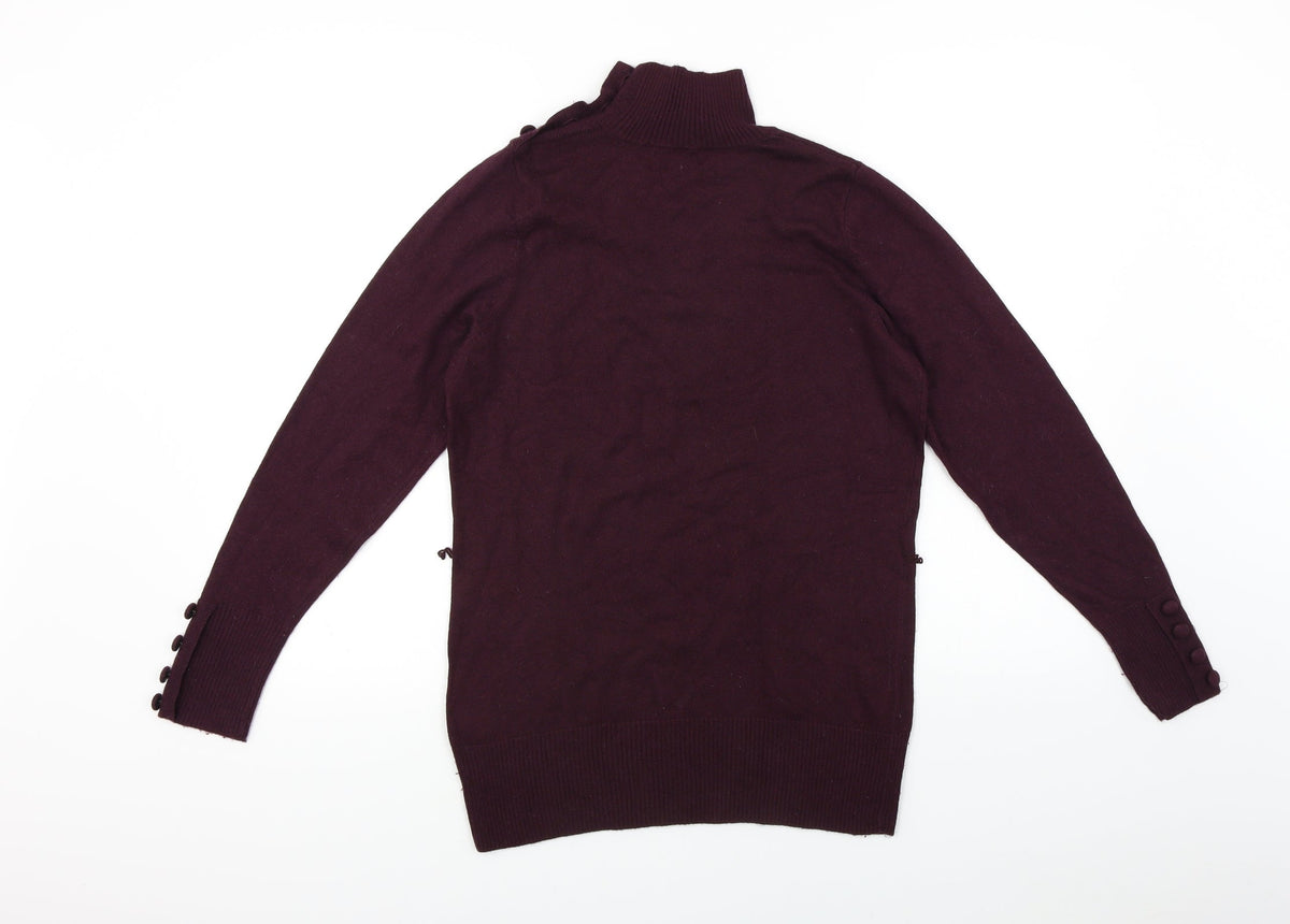 Marks & Spencer Womens Red   Pullover Jumper Size 12
