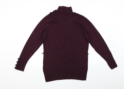 Marks & Spencer Womens Red   Pullover Jumper Size 12