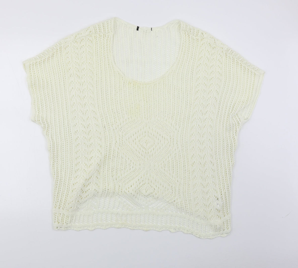 Additional front view of Atmosphere women’s white jumper, size L