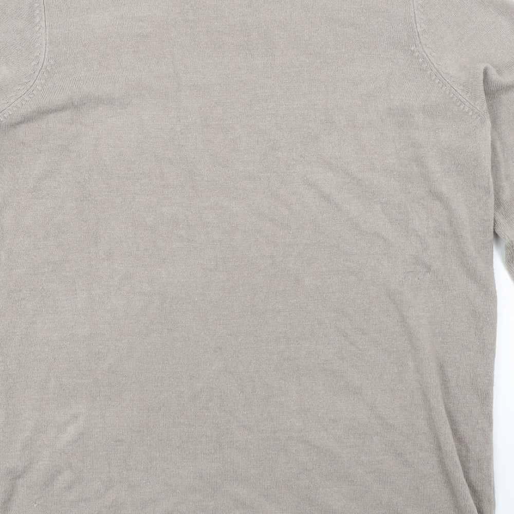 Julipa Womens Beige   Pullover Jumper Size 16