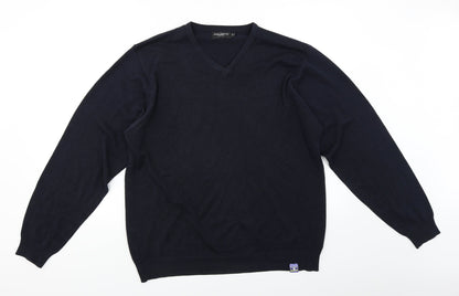 Russell Collection Mens Blue   Pullover Jumper Size M