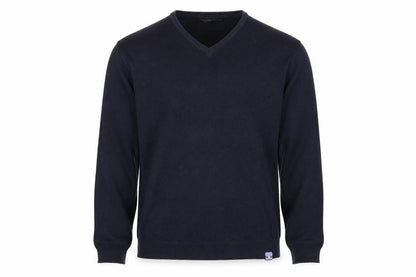 Mens UK Size M Russell Collection Blue Pullover Jumper