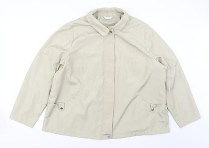 Classics Womens Beige   Jacket  Size XL