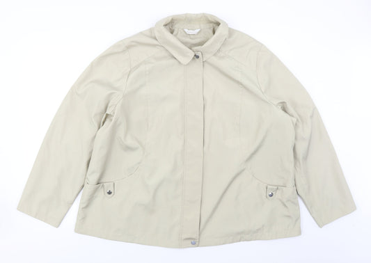 Classics Womens Beige   Jacket  Size XL