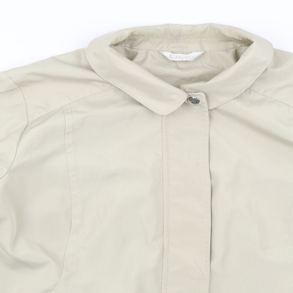 Classics Womens Beige   Jacket  Size XL