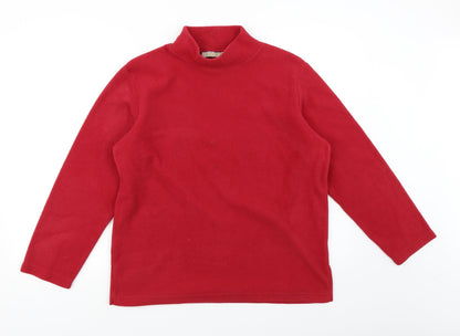 Daxon Womens Red   Pullover Jumper Size 14
