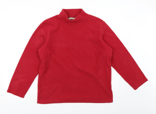 Daxon Womens Red   Pullover Jumper Size 14