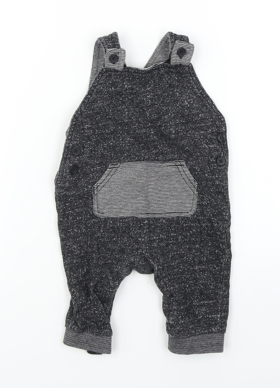 George Baby Grey   Dungaree One-Piece Size 3-6 Months