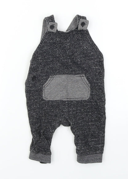 George Baby Grey   Dungaree One-Piece Size 3-6 Months