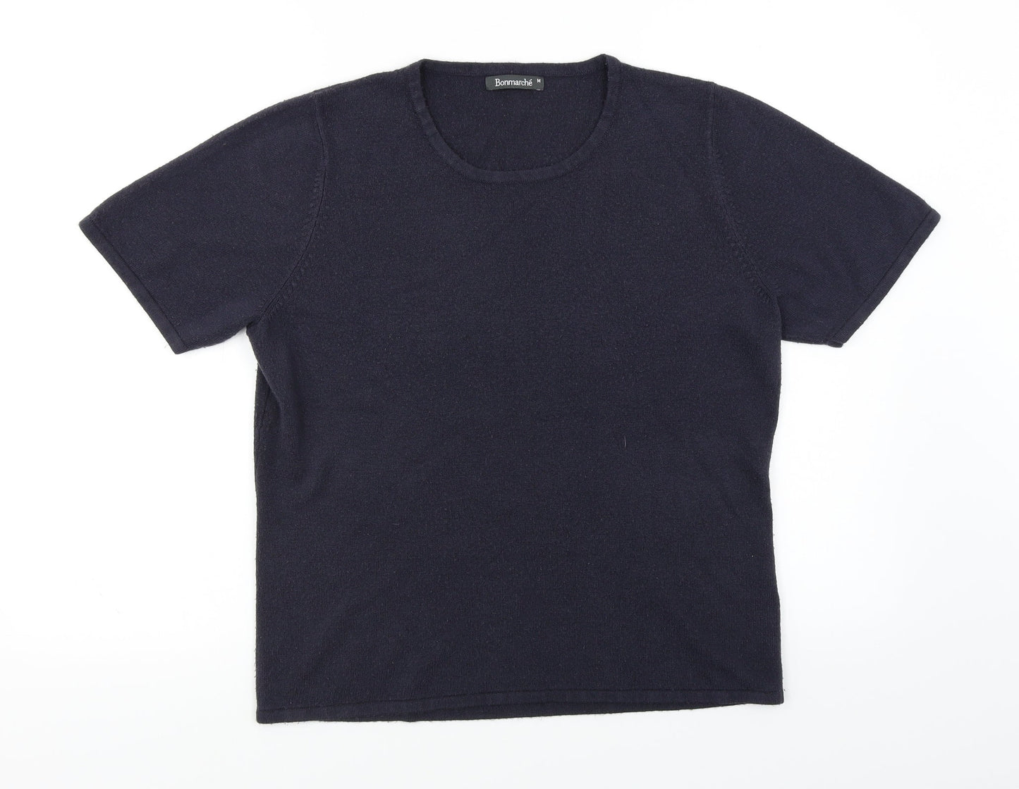Bonmarché Womens Blue   Basic T-Shirt Size M