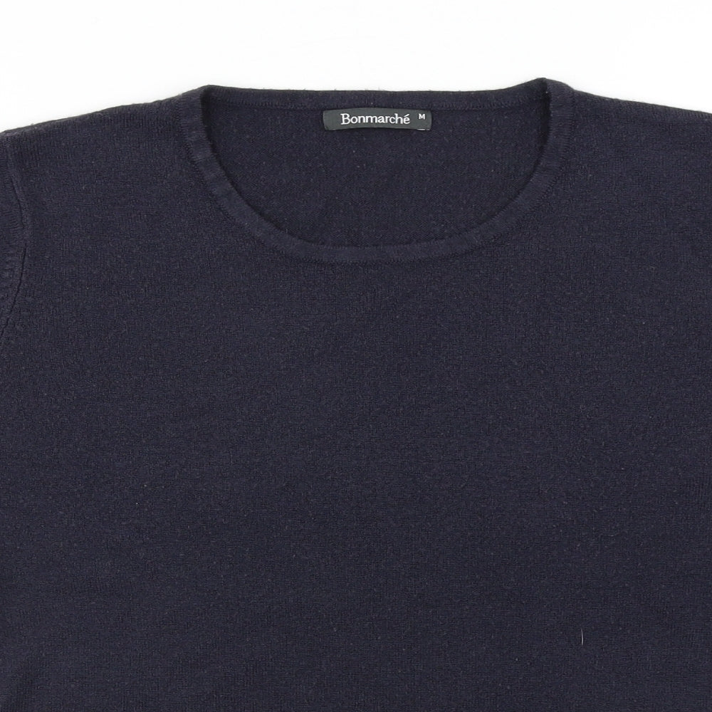Bonmarché Womens Blue   Basic T-Shirt Size M