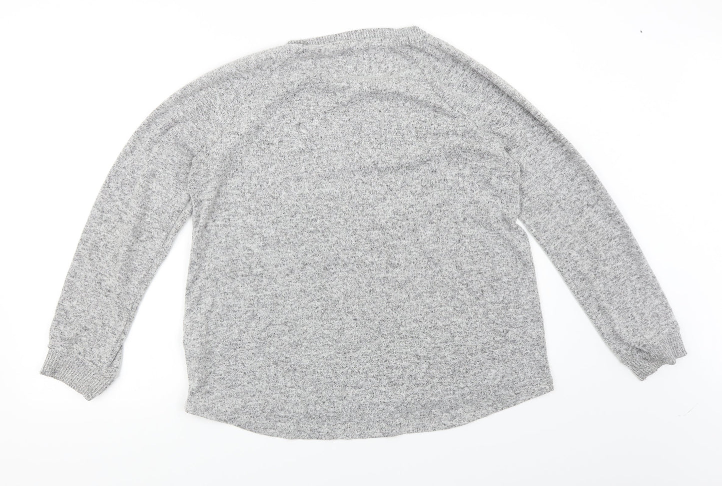 Primark Womens Grey   Pullover Jumper Size M