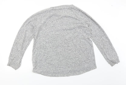 Primark Womens Grey   Pullover Jumper Size M